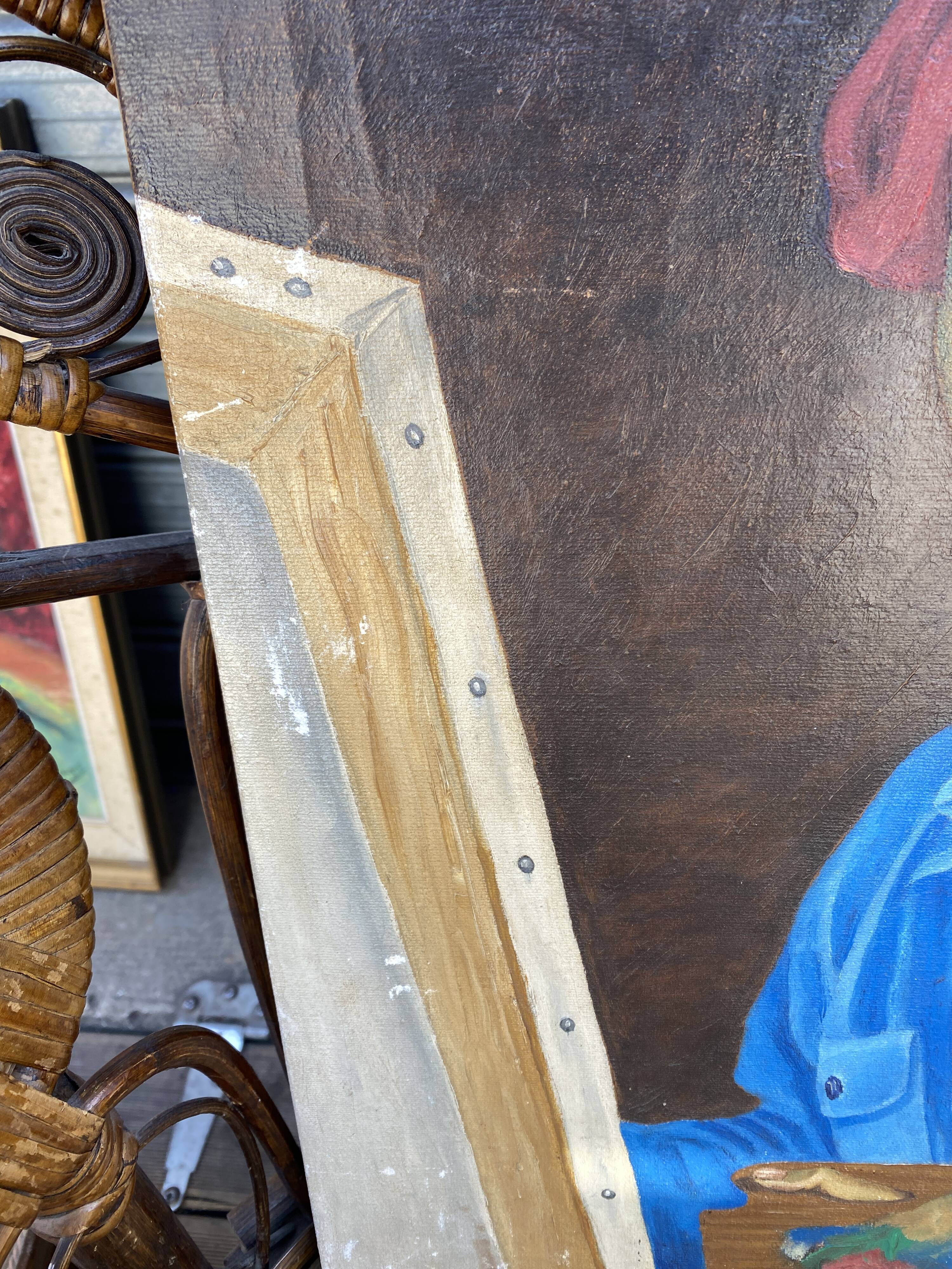 Portrait of a painter
