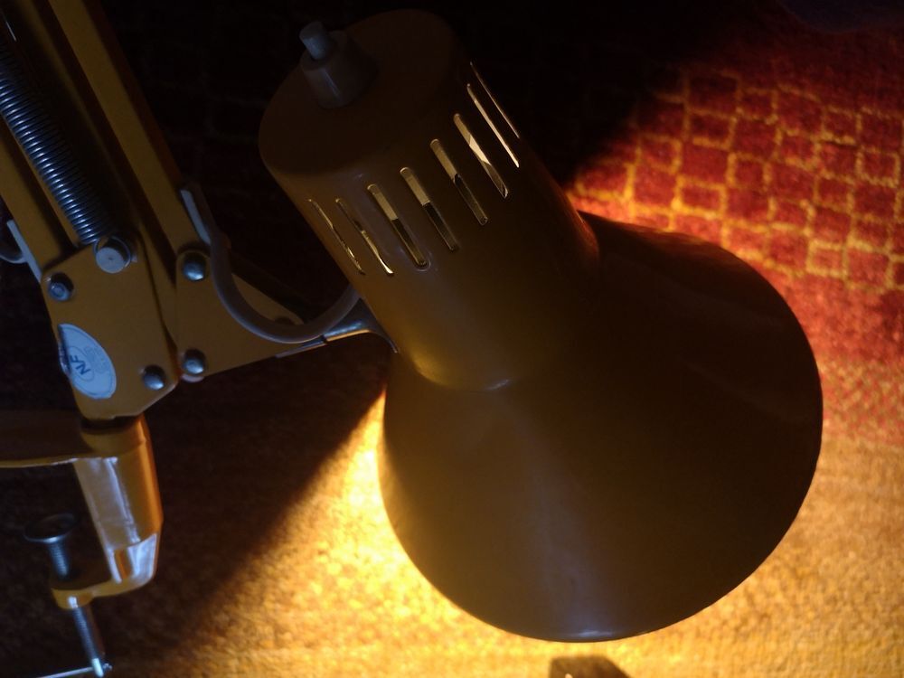 Twist articulated architect lamp to fix - 1960s/1970s