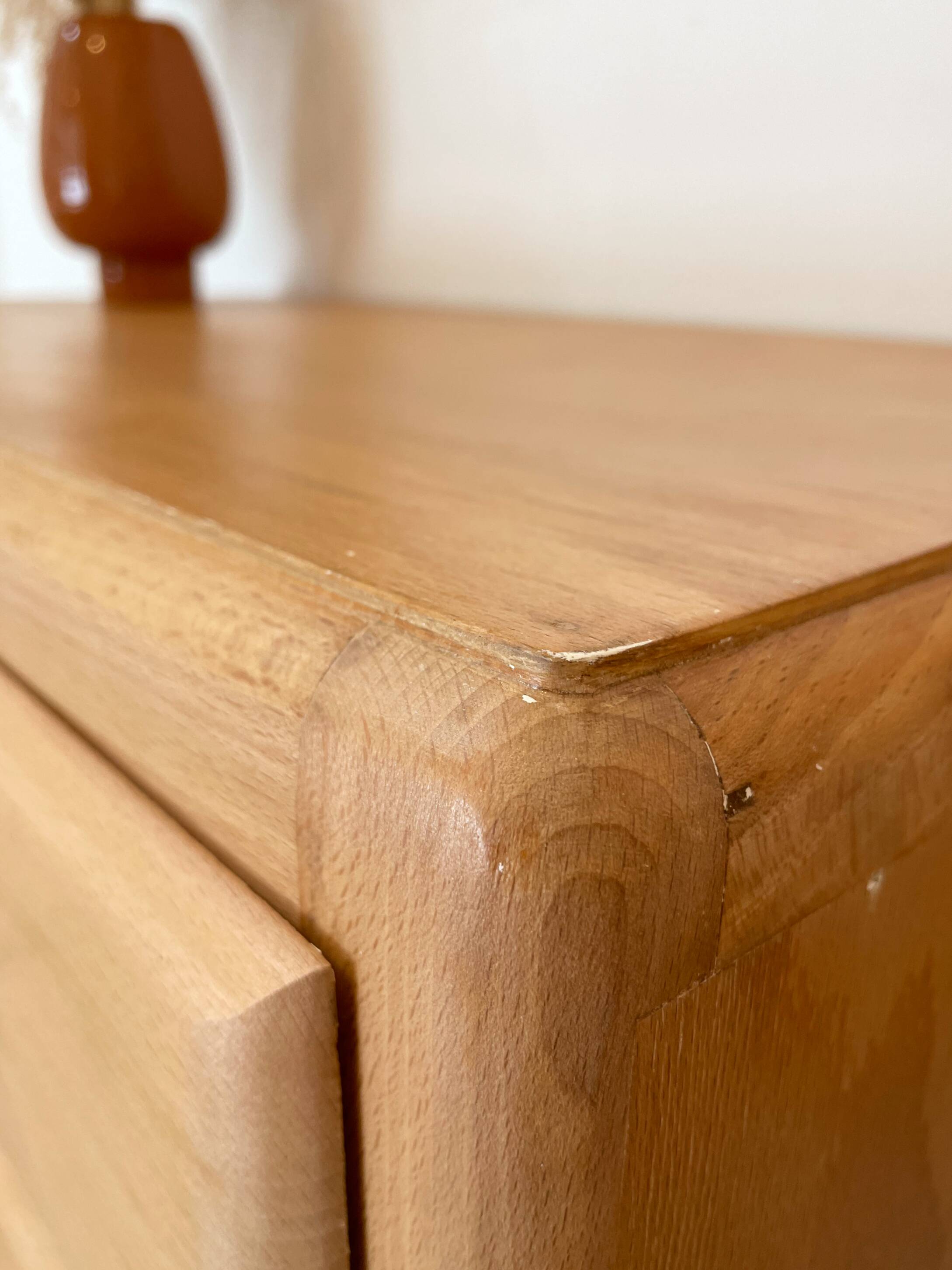 Vintage chest of drawers, tapered legs