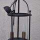 Pair of vintage black lanterns
