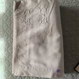 Drap ancien métis brodé ge