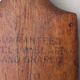 Ancient cricket bat in wood