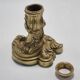 Bronze candle holder