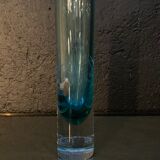 Soliflore, vase en verre gravée 1960