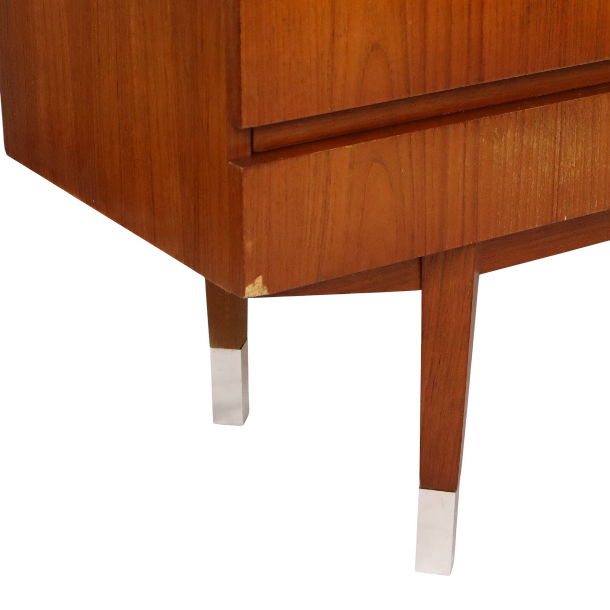 Meuble bar, buffet en placage de teck, années 1960