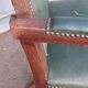 Fauteuil de bureau ancien administratif pivotant vintage