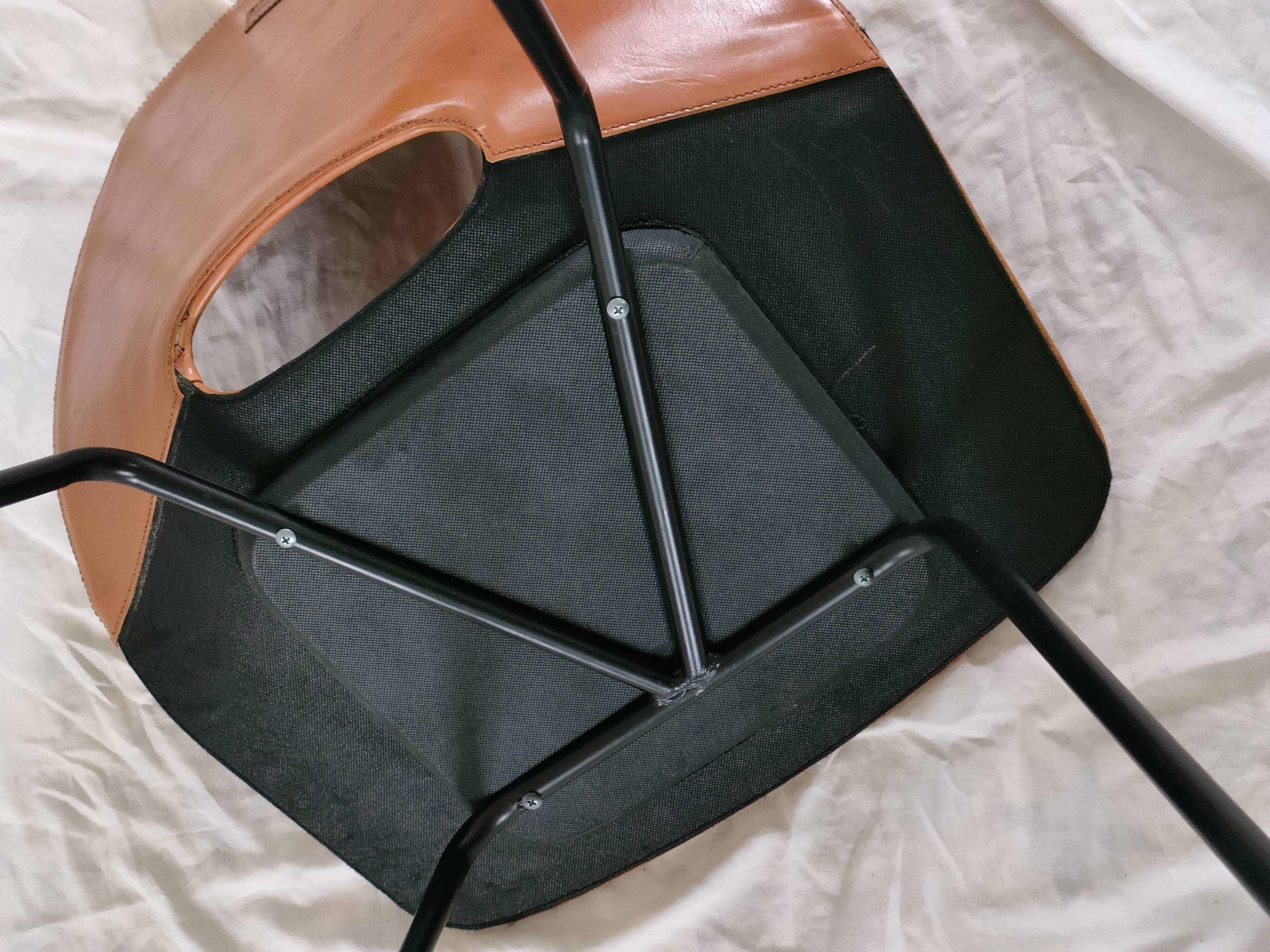 Pair of chairs Amsterdam by Pierre Guariche, recent "House of the World" reissue