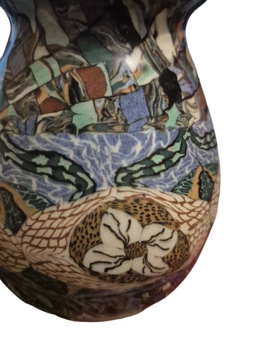 Vase signée Jean Germino Vallauris
