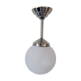 Opaline ball ceiling lamp