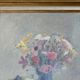 Autumn bouquet, oil on canvas signed