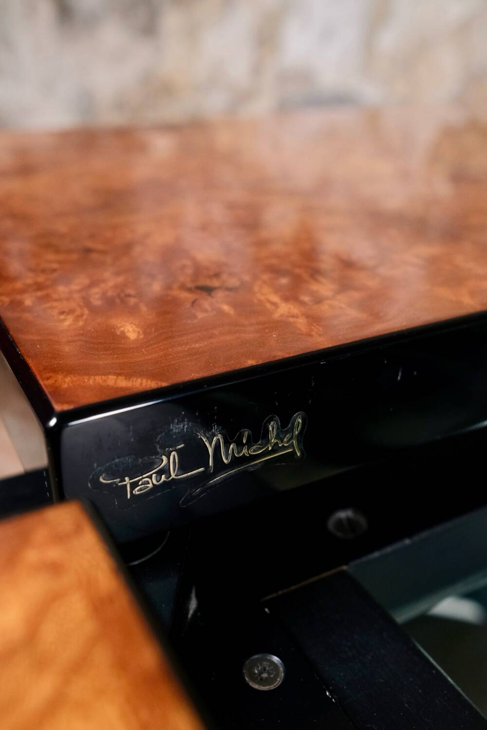 Bar coffee table, Paul Michel for Roche Bobois, 1980