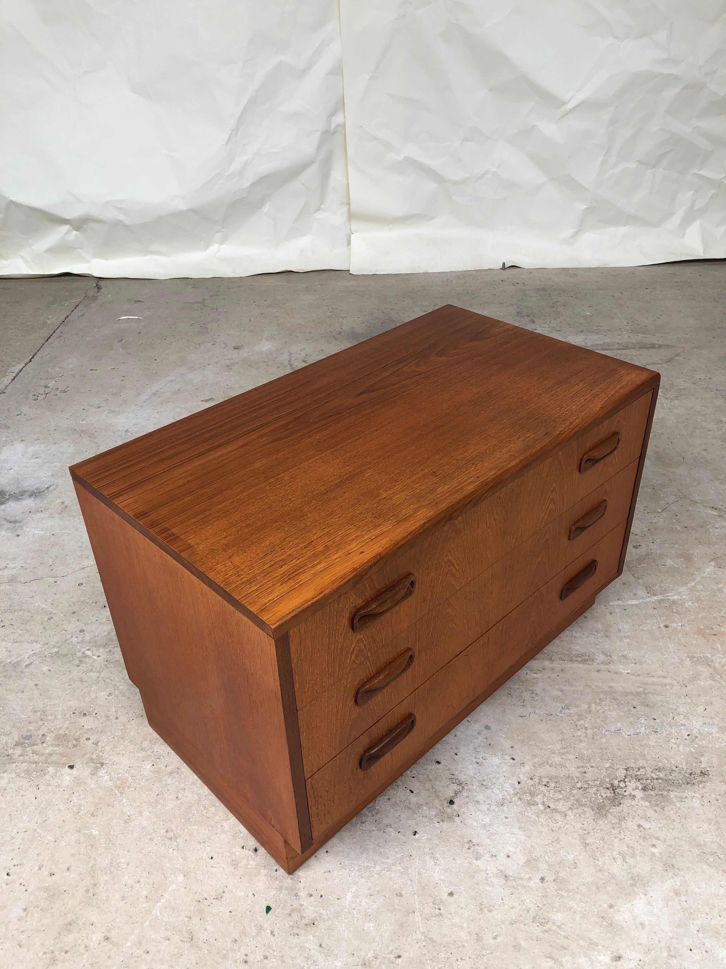 chest of drawers Teak G Plan Fresco Chest Drawers Sideboard Danish Scandi Retro