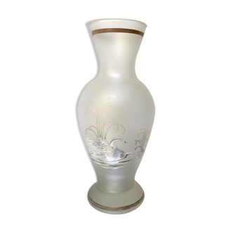 Hand-painted antique vase