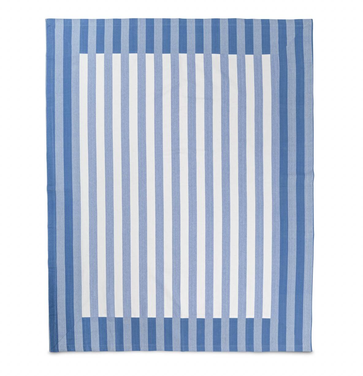 Blue Stripe Tablecloth: 240cm x 170cm