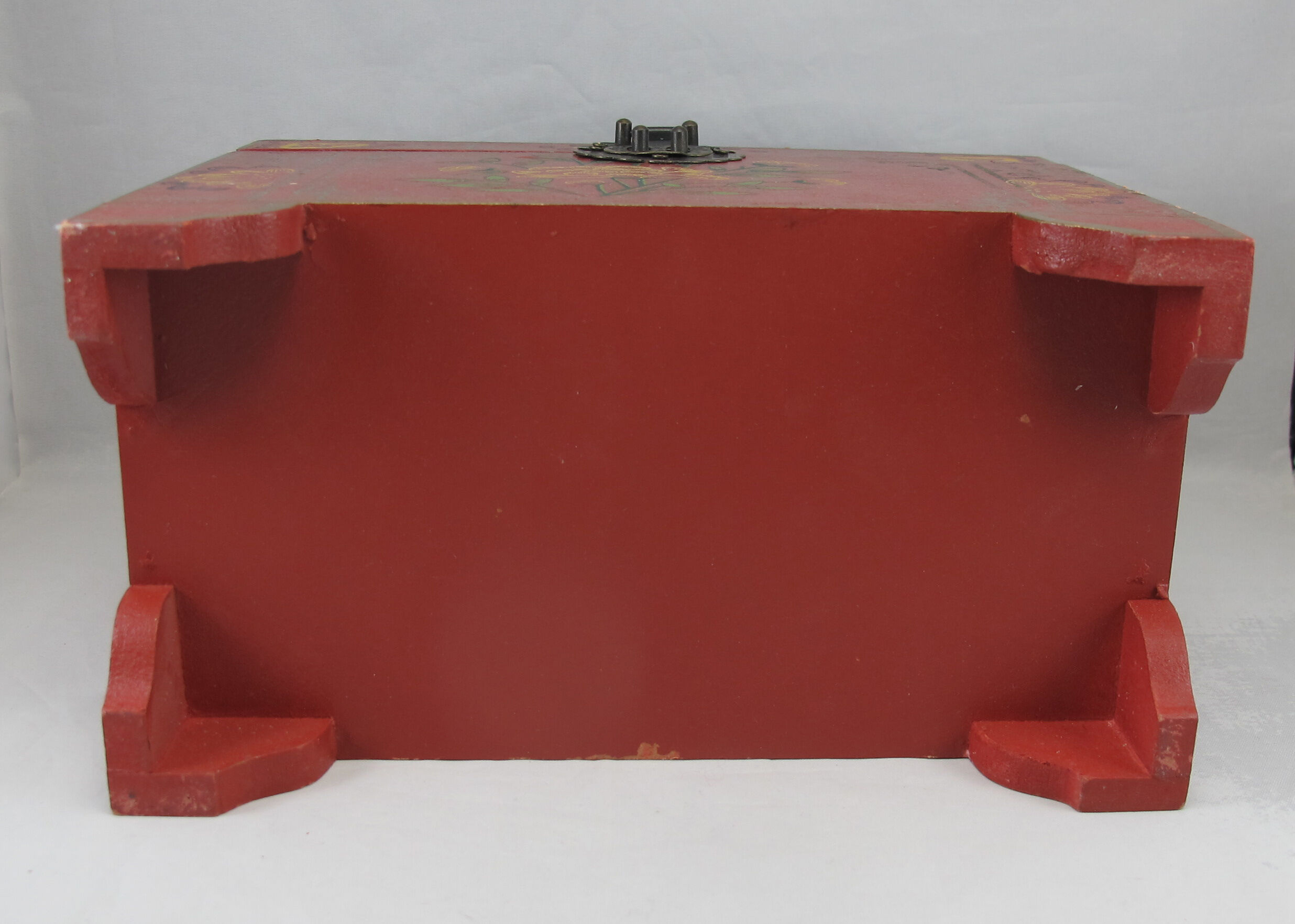 Chinese Chinese Red Lacquer Jewelry Box China