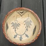 Old Berber craftsmanship salad bowl Kabylie Rif