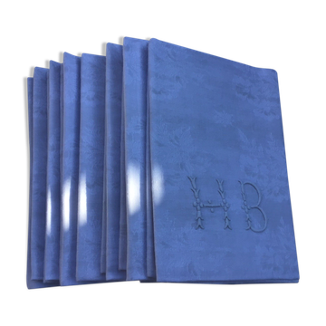Set of 6 HB art deco napkins
