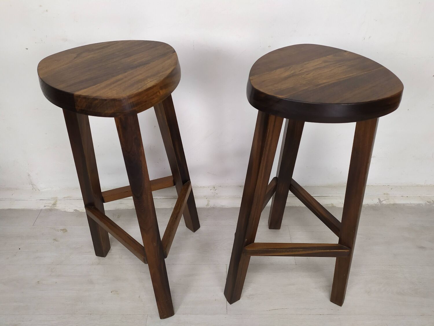 Brutalist bar stools