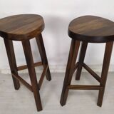 Brutalist bar stools