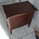 Meuble bas travailleuse chêne massif vintage commode