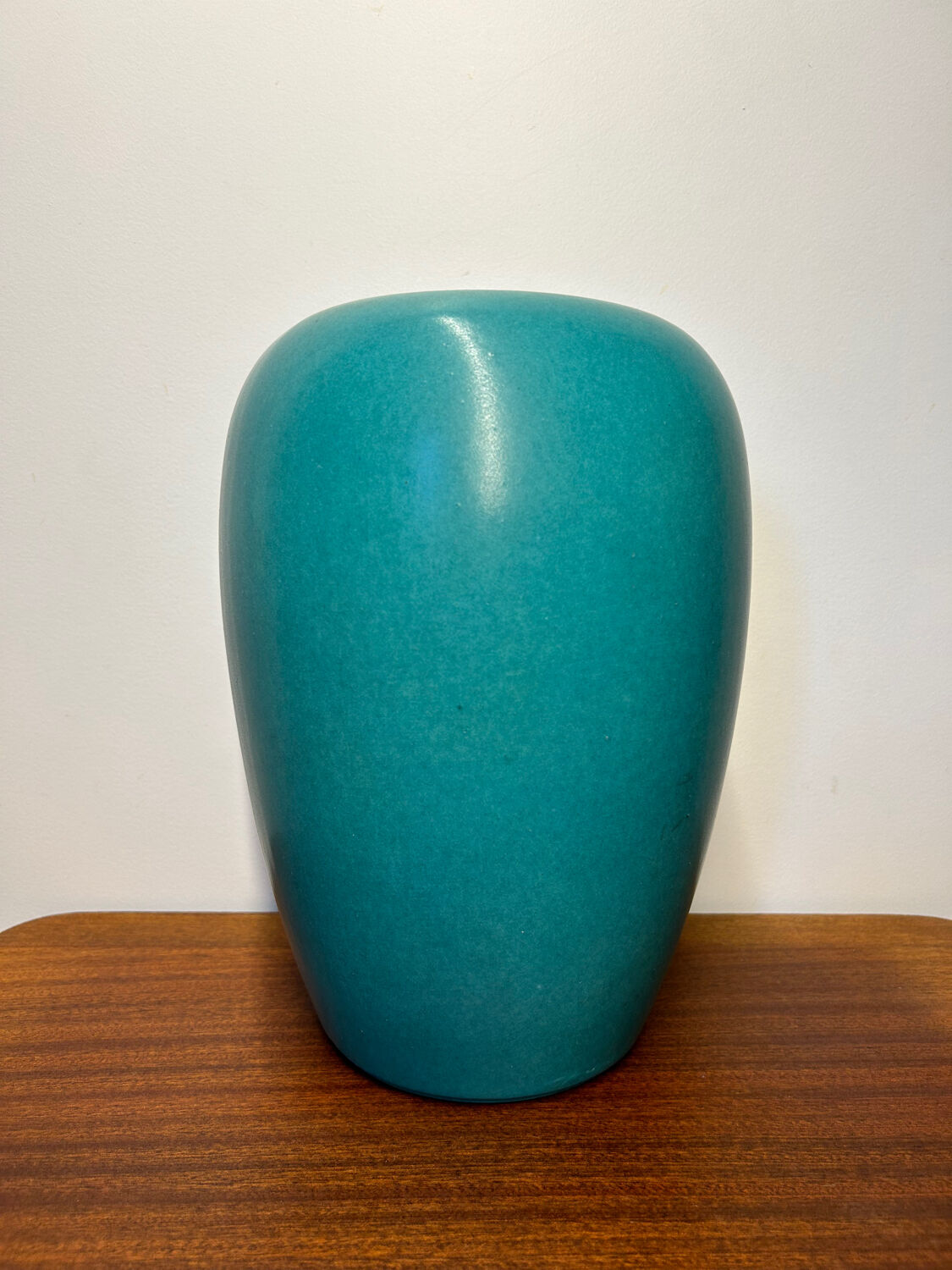 Ovoid ceramic vase 70s