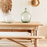 Transparent demijohn