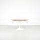 Wooden “Tulip” table by Eero Saarinen for Knoll International, USA 1958.