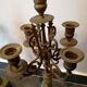 Napoleon III candelabra chandeliers in bronze and marble