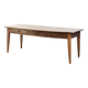 Table de ferme française du 19ème siècle pour 4 à 6 personnes.