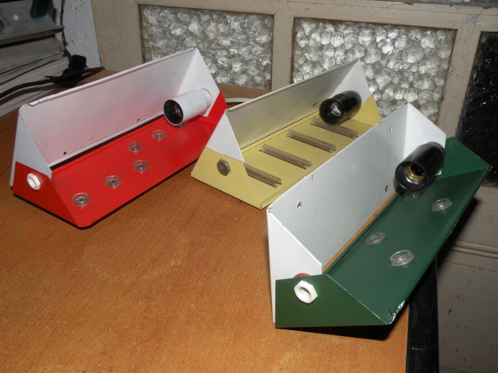Three Sconces 1960-70, design "Anvia by JJM Hoogervorst" Netherlands