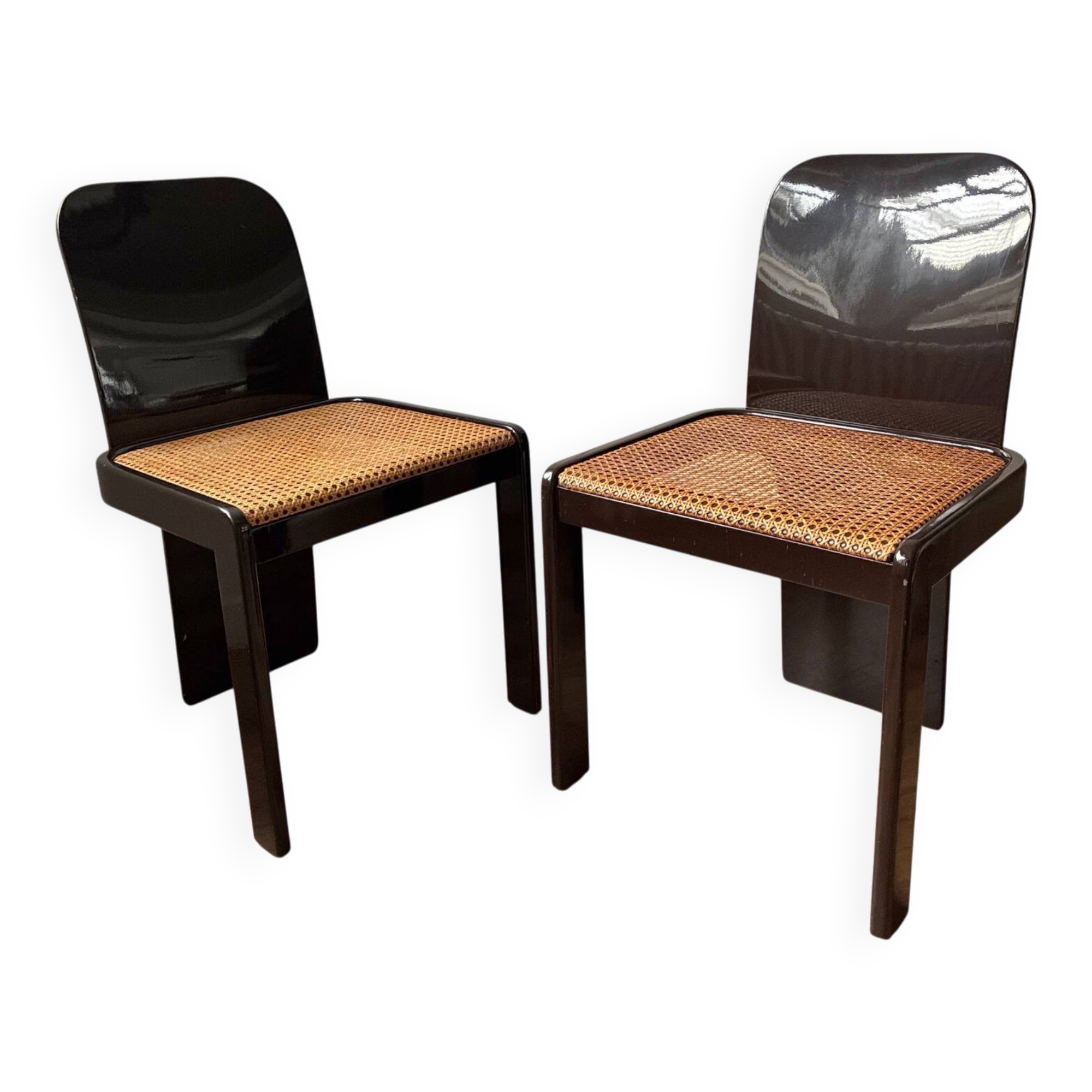 2 Pierluigi Molinari chairs 1970