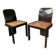 2 Pierluigi Molinari chairs 1970
