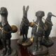 Bronze animal statuettes
