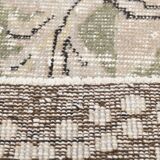 6x10 Rug For Bedroom Brown Beige Oriental Vintage Area Rug, 180x297Cm SK 1708