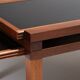Table basse en bois, bernard vuarnesson, 1970s