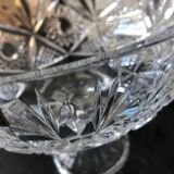 Coupe  en cristal ,fait main,ciselé .