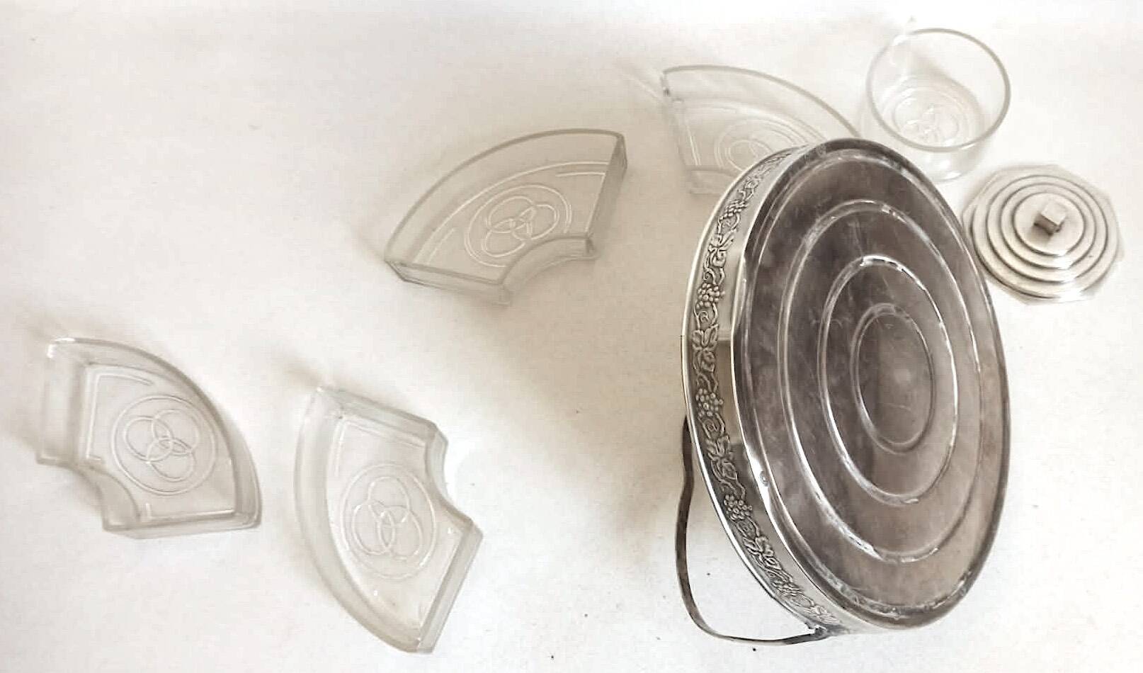 Silent servant Art Deco Diameter 25.3 cm