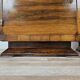 Art Decò walnut bedside tables with door and drawer