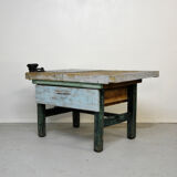 Old solid wood workbench 40/50