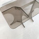 Alu console and smoked plexiglass