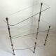 Étagère vitrée Années 50  Largeur 82 cm