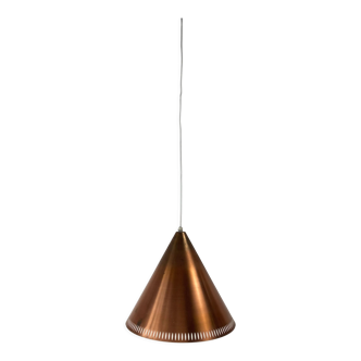 Perforated copper hanging pendant, Nordisk Solar, Denmark