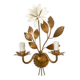 Mid-20th century flower wall light