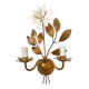 Mid-20th century flower wall light