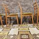 Set de 4 chaises scandinaves par Bähre Mignon Möbel 1960