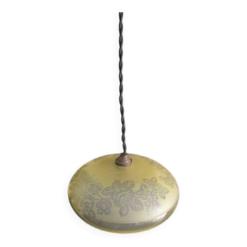 Suspension ancienne art déco signée deveau