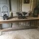Pine cloth table