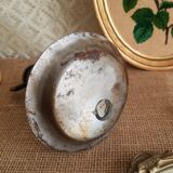 Spiral cellar rat candle holder - vintage