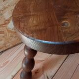 Oak tripod stool