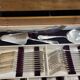 Cutlery set 170 pieces in chrome metal Goldsmith Chrysalia